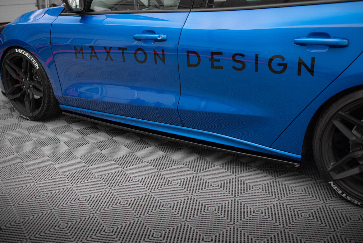 Seitenschweller Ansatz Cup Leisten V.2 für Ford Focus ST / ST-Line Mk4   Maxton Design