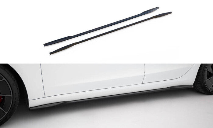 Seitenschweller Ansatz Cup Leisten V.2 für Tesla Model 3 Performance Mk1 FL   Maxton Design
