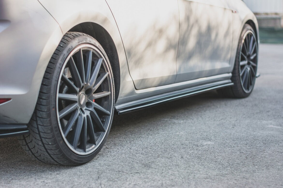 Seitenschweller Ansatz Cup Leisten V.2 für VW Golf 7 GTI   Maxton Design