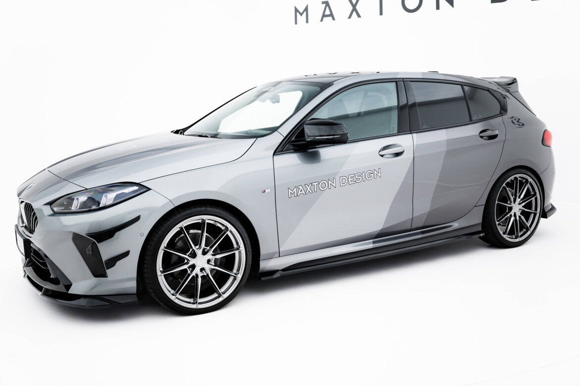 Seitenschweller Ansatz Cup Leisten V.3 für BMW M135i / 1 M-Paket F70   Maxton Design