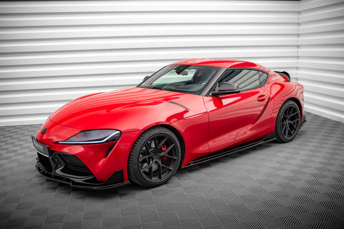 Seitenschweller Ansatz Cup Leisten V.3 für Toyota Supra Mk5   Maxton Design