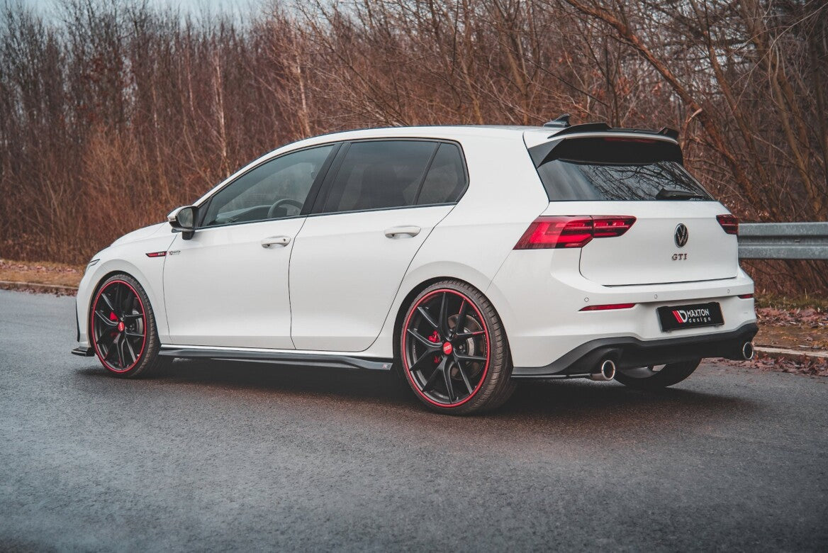 Seitenschweller Ansatz Cup Leisten V.3 für VW Golf 8 GTI   Maxton Design