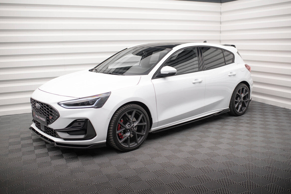 Seitenschweller Ansatz Cup Leisten V.4 für Ford Focus ST / ST-Line Mk4   Maxton Design