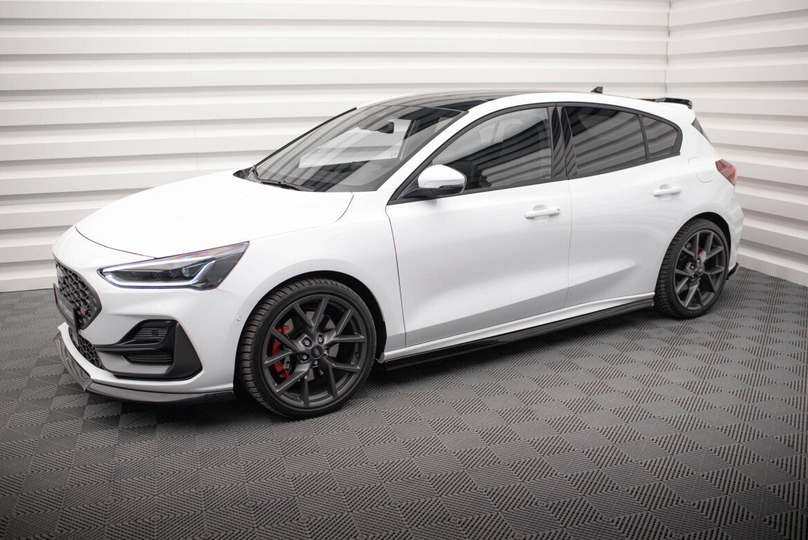 Seitenschweller Ansatz Cup Leisten V.5 für Ford Focus ST / ST-Line Mk4   Maxton Design
