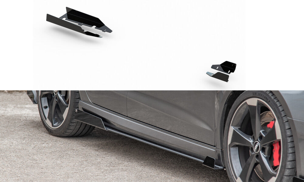 Seitenschweller Flaps für Audi RS3 8V Sportback   Maxton Design