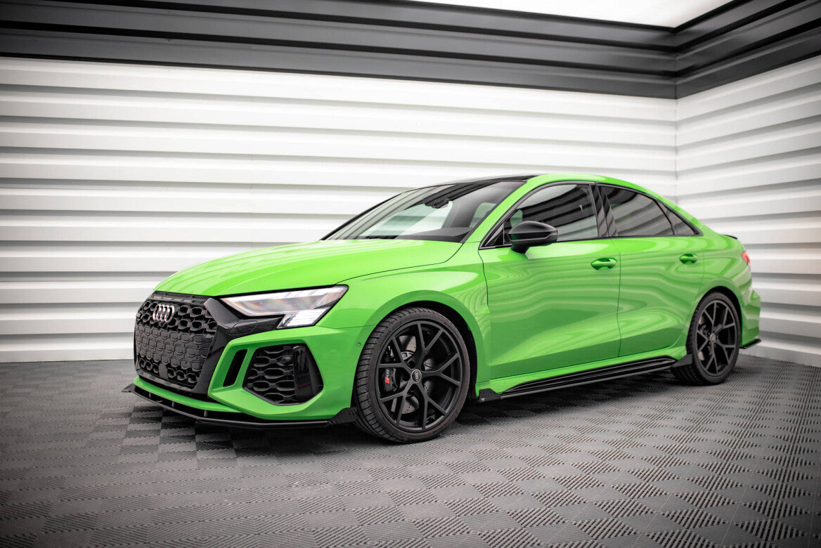 Seitenschweller Flaps für Audi RS3 Limousine 8Y   Maxton Design