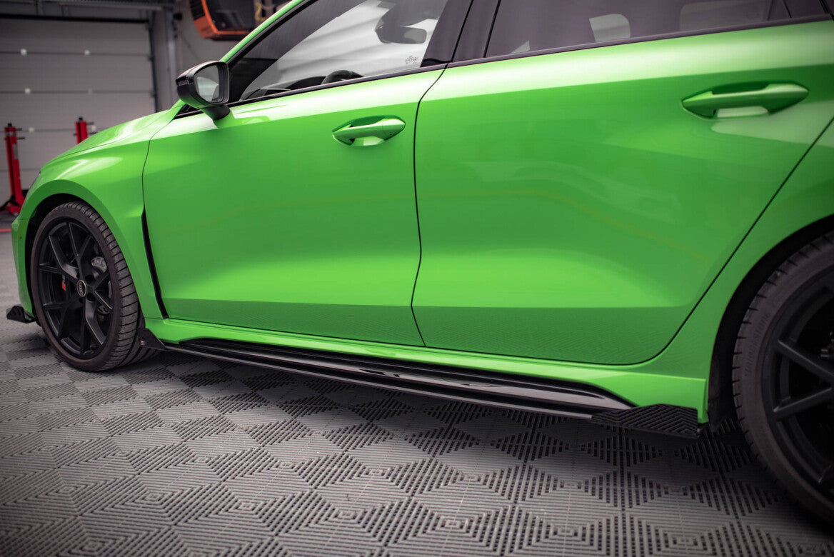Seitenschweller Flaps für Audi RS3 Limousine 8Y   Maxton Design