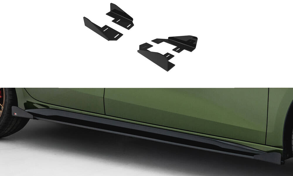Seitenschweller Flaps für Audi S3 / A3 S-line 8Y Facelift   Maxton Design