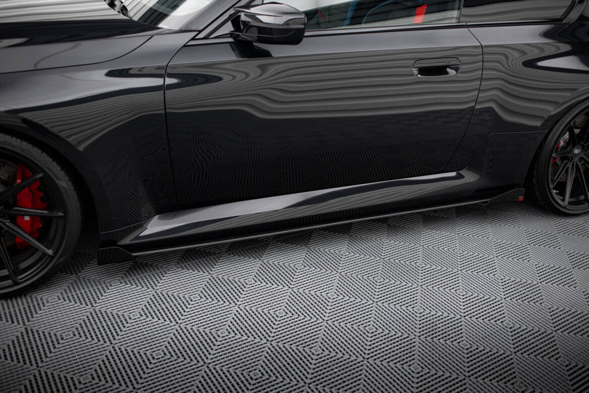 Seitenschweller Flaps für BMW M2 G87   Maxton Design