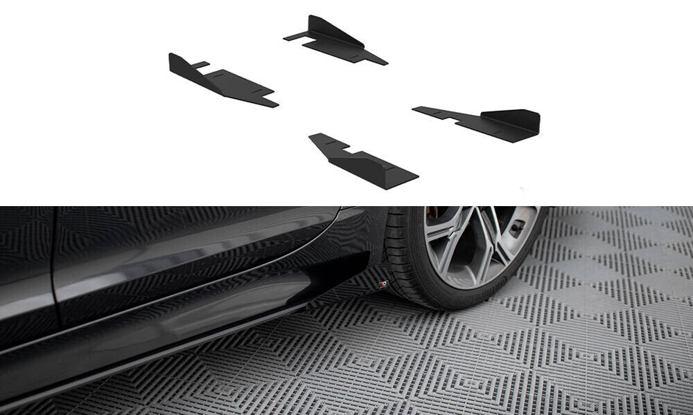 Seitenschweller Flaps für Kia Stinger GT / GT-Line   Maxton Design