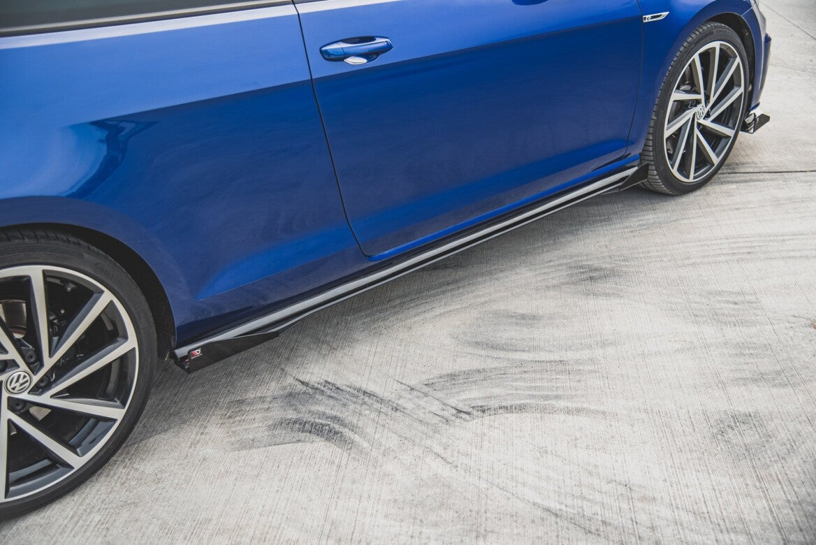 Seitenschweller Flaps für VW Golf 7 R / R-Line Facelift   Maxton Design