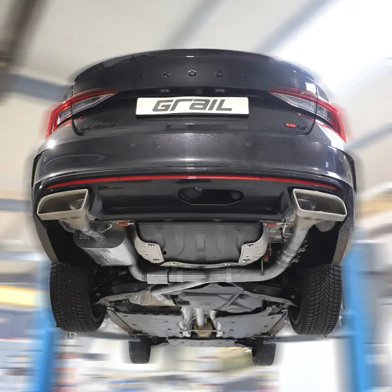 GRAIL Klappenabgasanlage passend für Skoda Octavia III RS 5E Combi   Grail
