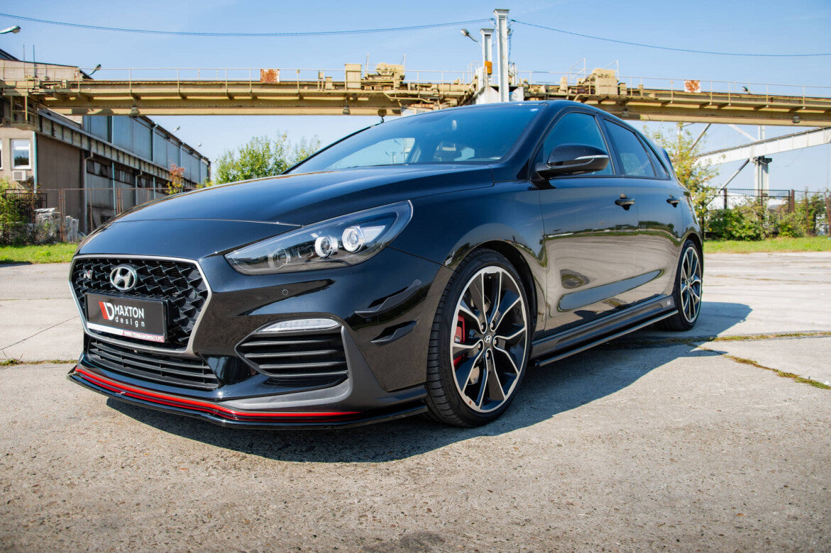Stoßstangen Flaps Wings vorne Canards für Hyundai I30 N Mk3   Maxton Design