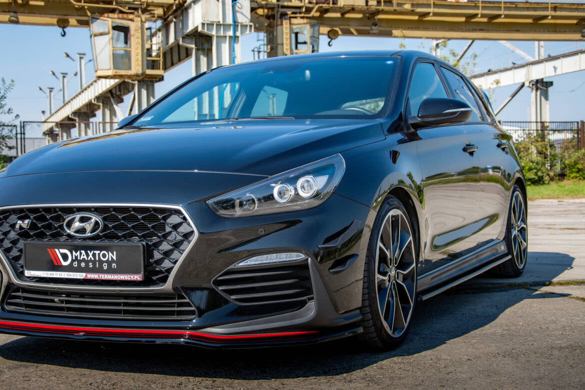Stoßstangen Flaps Wings vorne Canards für Hyundai I30 N Mk3   Maxton Design