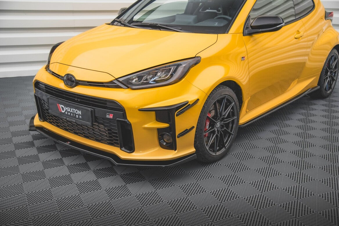 Stoßstangen Flaps Wings vorne Canards für Toyota GR Yaris   Maxton Design