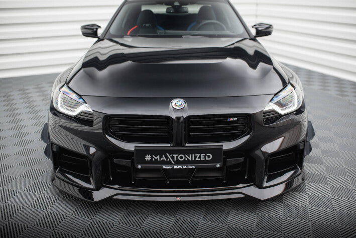 Canards Vorne Stoßstangenflügel für BMW M2 G87   Maxton Design