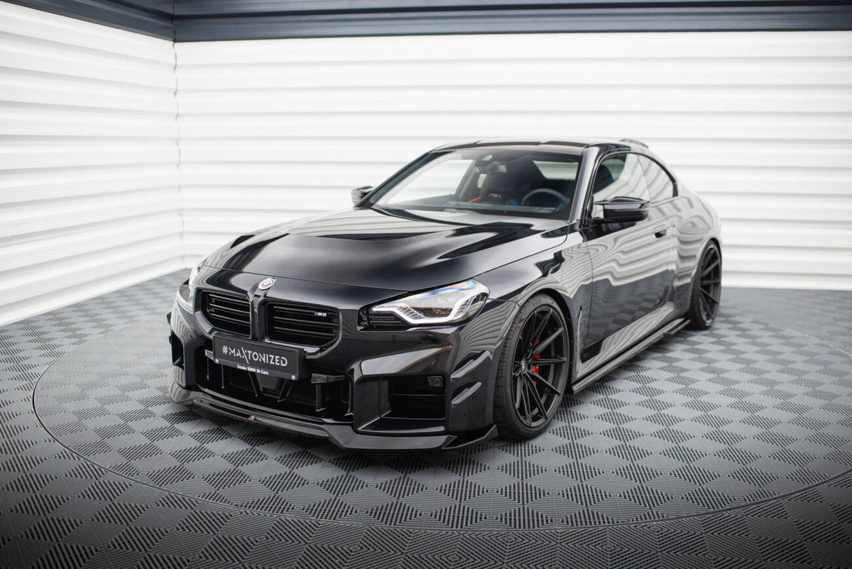 Canards Vorne Stoßstangenflügel für BMW M2 G87   Maxton Design