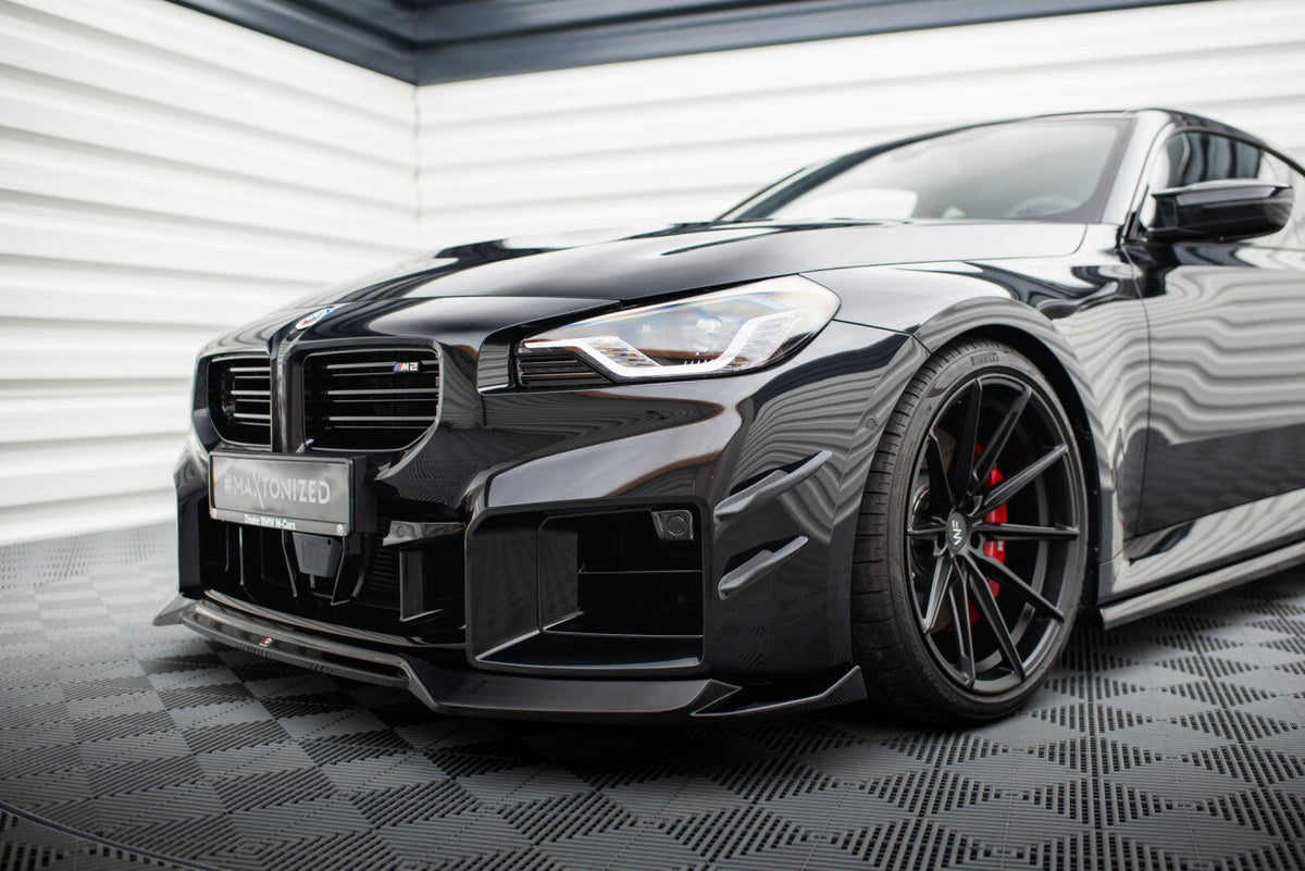 Canards Vorne Stoßstangenflügel für BMW M2 G87   Maxton Design