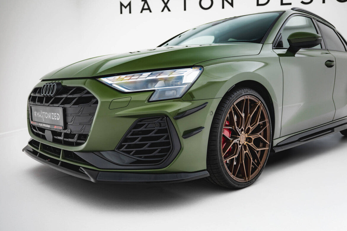 Stoßstangenflügel Wings vorne (Canards) für Audi S3 / A3 S-line 8Y   Maxton Design