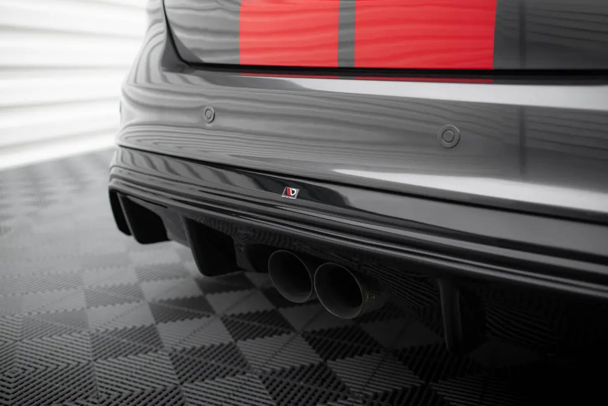 Heck Ansatz Diffusor (RS-Look) passend für Ford Focus ST Mk3 FL   Maxton Design