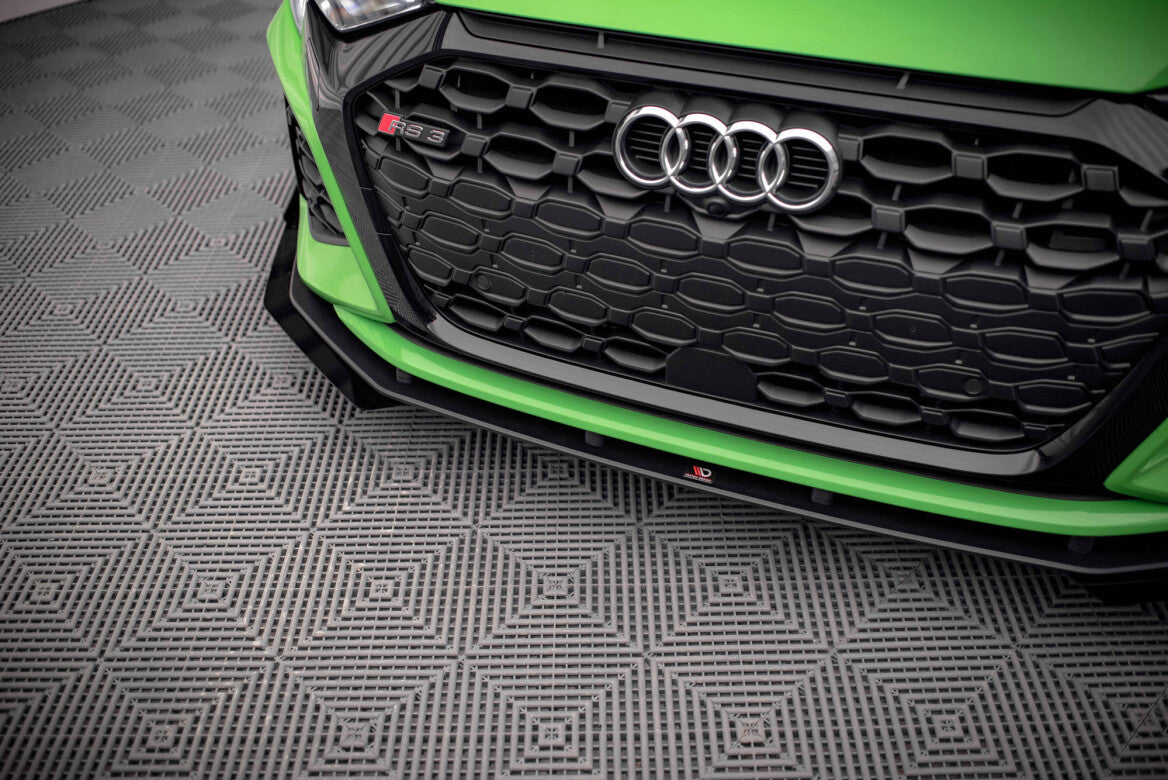 Street Pro Cup Spoilerlippe Front Ansatz für Audi RS3 Sportback 8Y   Maxton Design