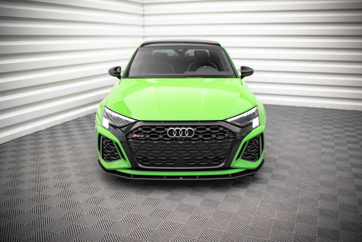 Street Pro Cup Spoilerlippe Front Ansatz für Audi RS3 Sportback 8Y   Maxton Design