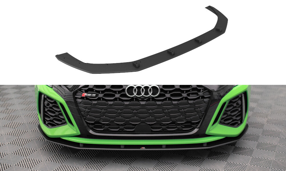 Street Pro Cup Spoilerlippe Front Ansatz für Audi RS3 Sportback 8Y   Maxton Design