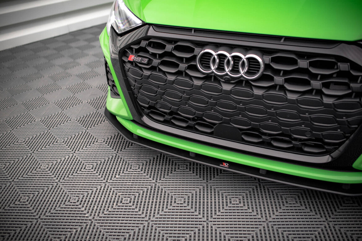 Street Pro Cup Spoilerlippe Front Ansatz für Audi RS3 Sportback 8Y   Maxton Design