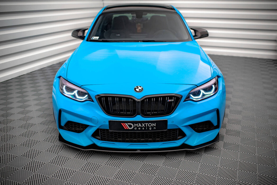Street Pro Cup Spoilerlippe Front Ansatz für BMW M2 Competition F87   Maxton Design