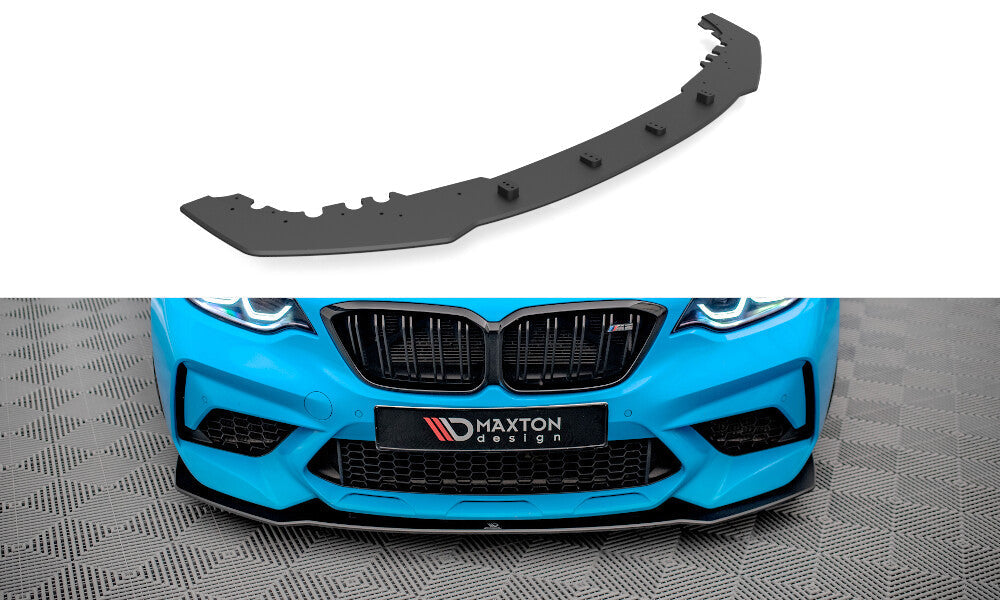 Street Pro Cup Spoilerlippe Front Ansatz für BMW M2 Competition F87   Maxton Design