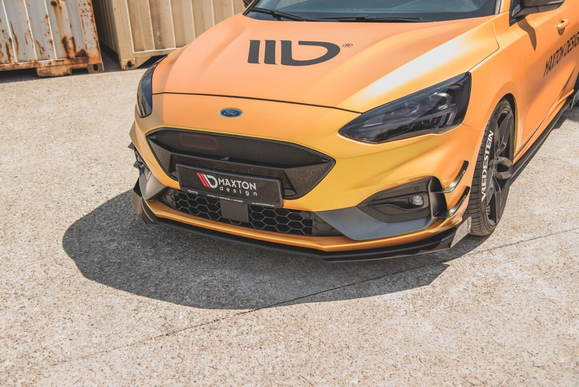 Street Pro Cup Spoilerlippe Front Ansatz für Ford Focus ST / ST-Line Mk4   Maxton Design