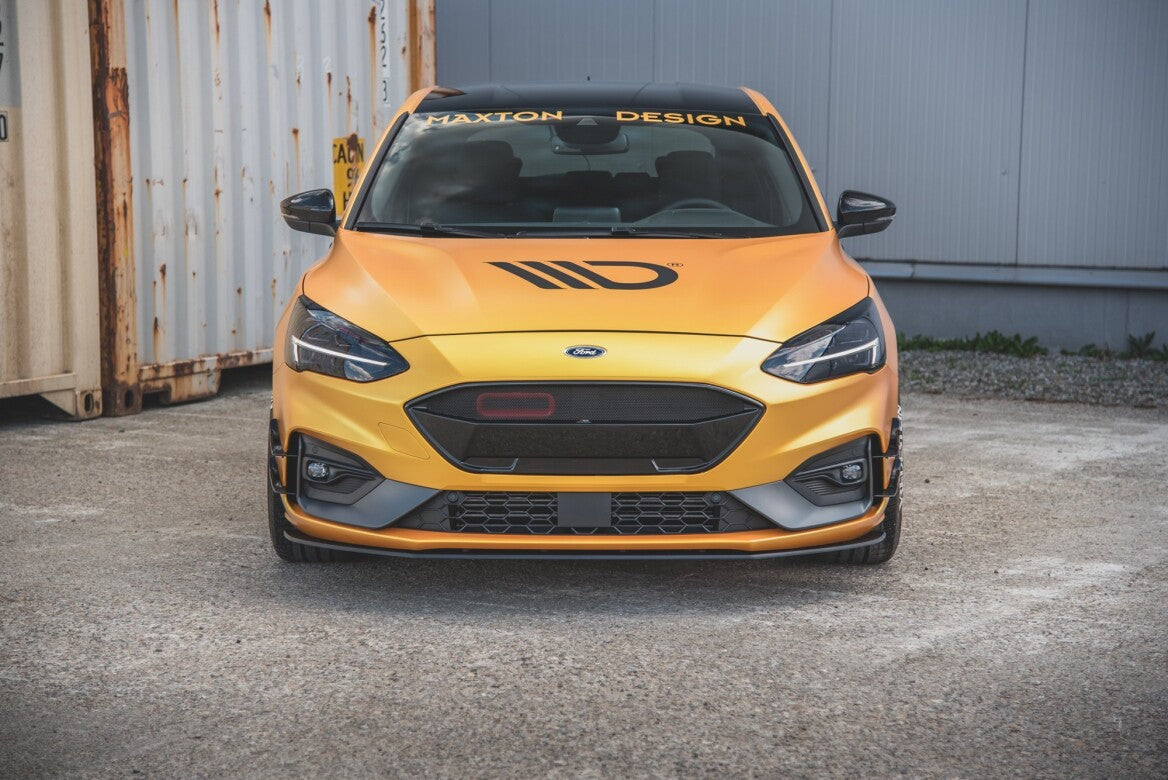 Street Pro Cup Spoilerlippe Front Ansatz für Ford Focus ST / ST-Line Mk4   Maxton Design
