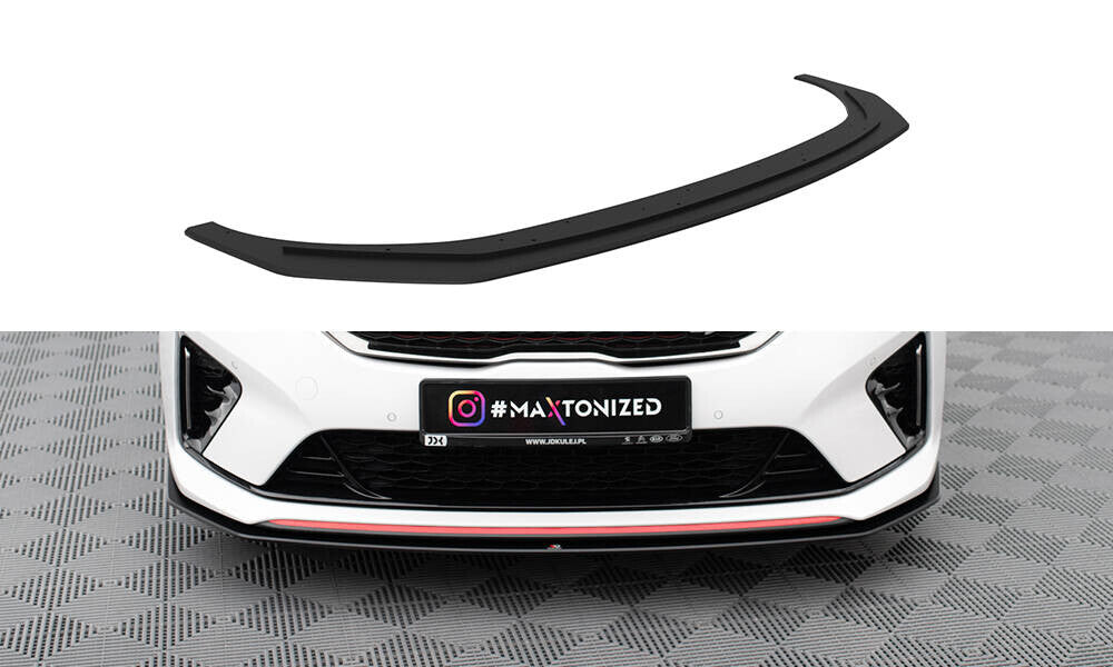 Street Pro Cup Spoilerlippe Front Ansatz für Kia Ceed GT Mk3 / Proceed Mk1   Maxton Design