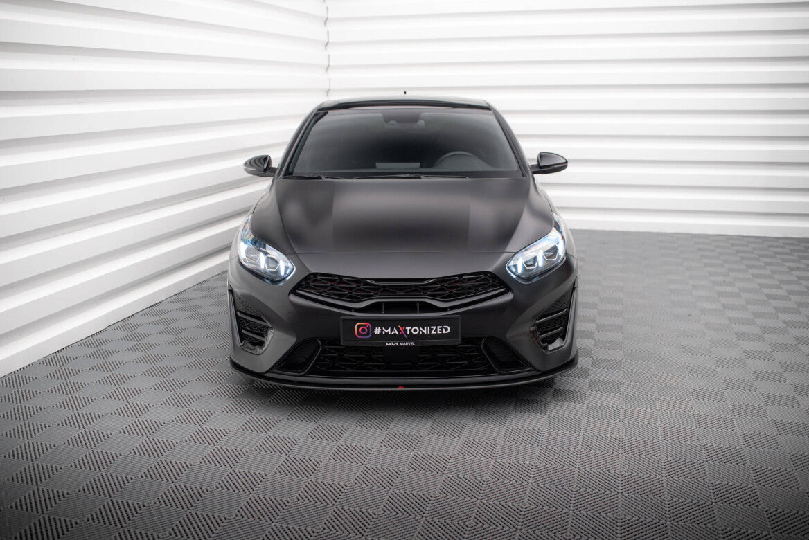 Street Pro Cup Spoilerlippe Front Ansatz für Kia Proceed GT Facelift   Maxton Design
