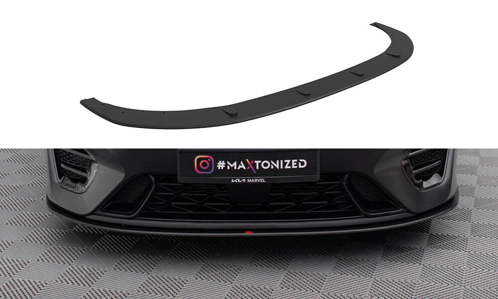 Street Pro Cup Spoilerlippe Front Ansatz für Kia Proceed GT Facelift   Maxton Design