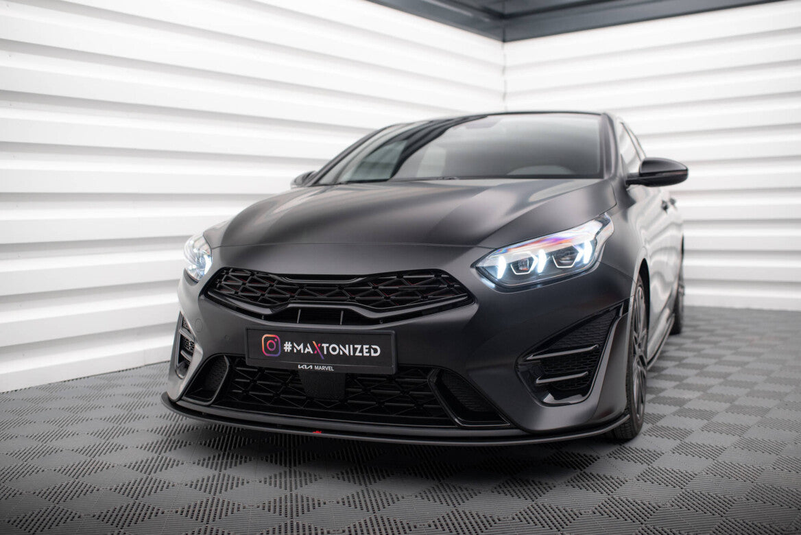 Street Pro Cup Spoilerlippe Front Ansatz für Kia Proceed GT Facelift   Maxton Design