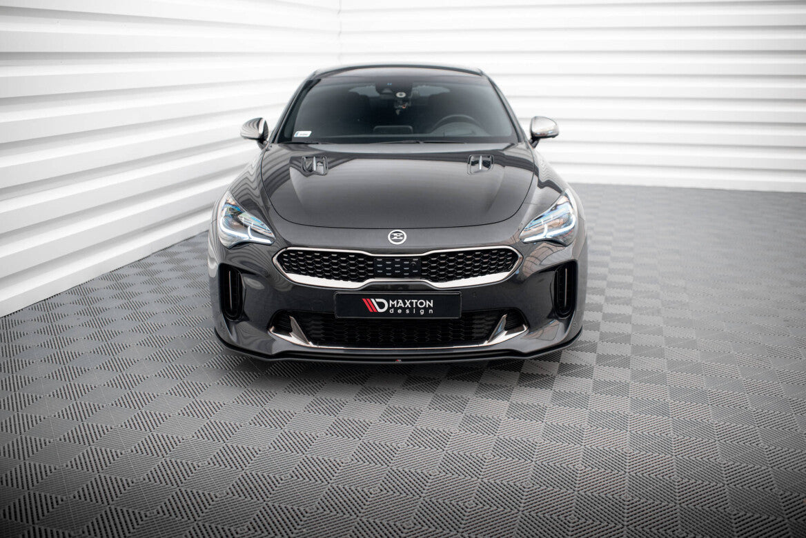 Street Pro Cup Spoilerlippe Front Ansatz für Kia Stinger GT / GT-Line   Maxton Design