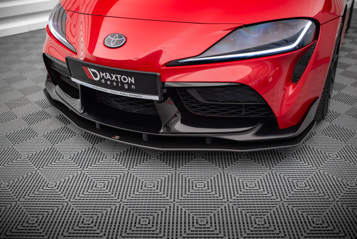 Street Pro Cup Spoilerlippe Front Ansatz für Toyota Supra Mk5   Maxton Design