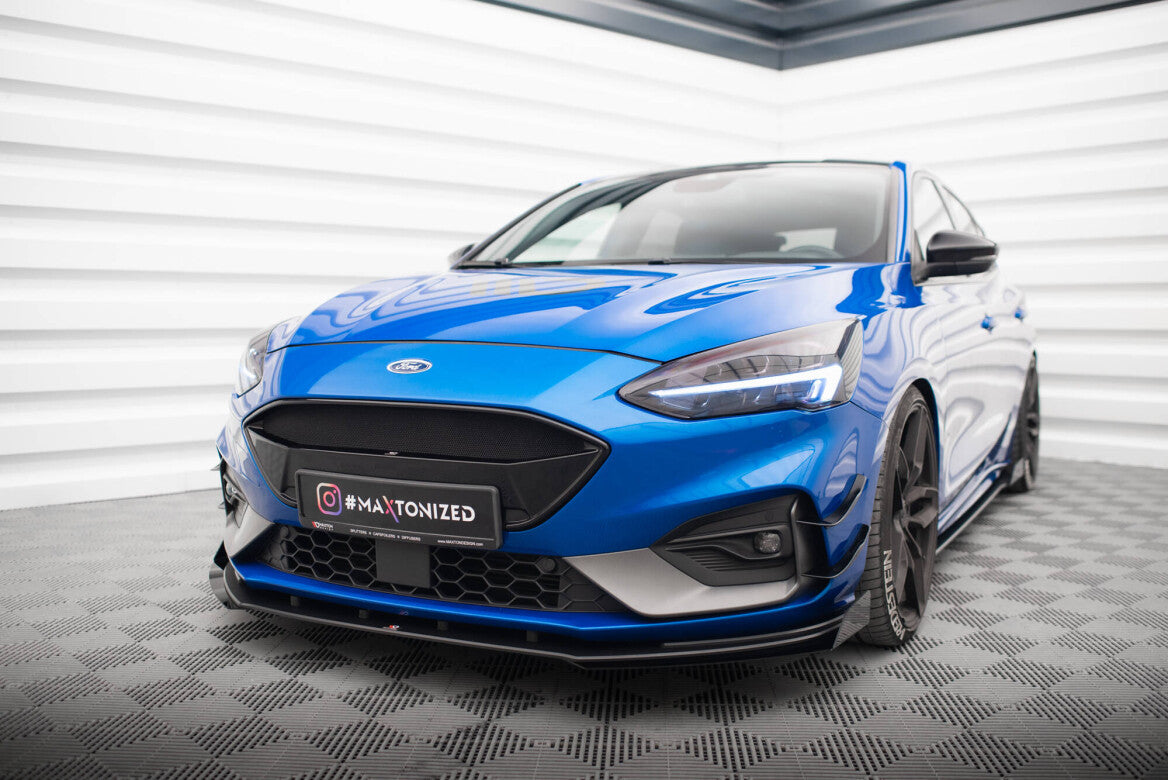 Street Pro Front Stoßstangen Flaps für Ford Focus ST / ST-Line Mk4 Flaps   Maxton Design