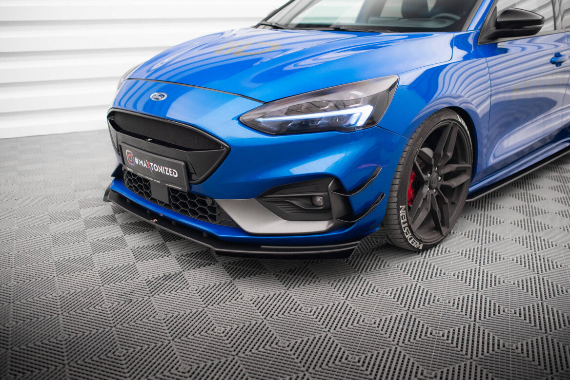Street Pro Front Stoßstangen Flaps für Ford Focus ST / ST-Line Mk4 Flaps   Maxton Design