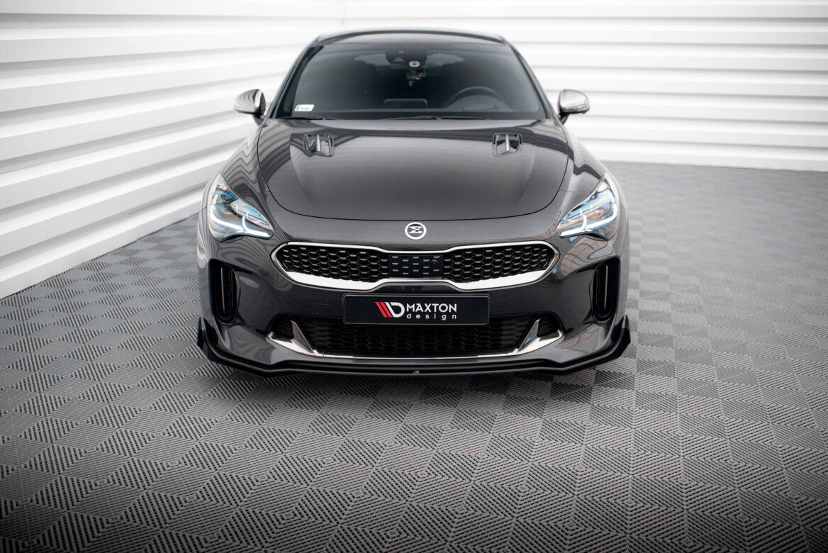 Street Pro Front Stoßstangen Flaps für Kia Stinger GT / GT-Line   Maxton Design