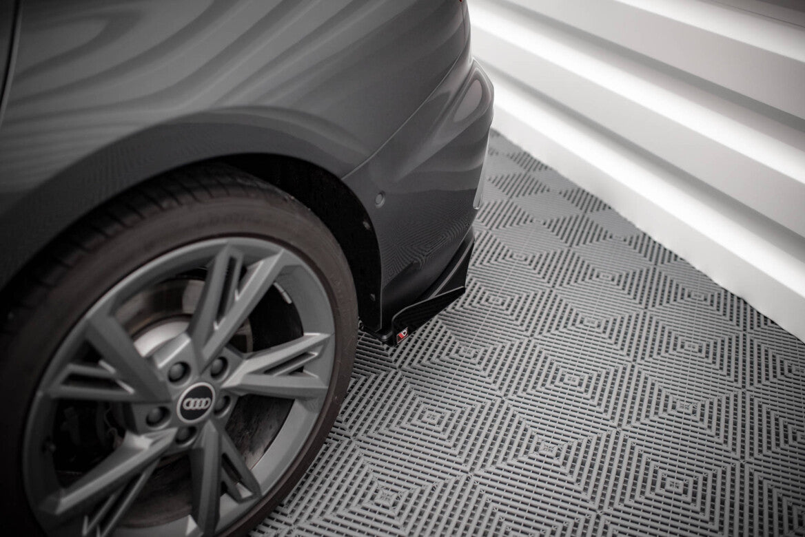 Street Pro Heck Ansatz Flaps Diffusor +Flaps für Audi S3 Limousine 8Y   Maxton Design