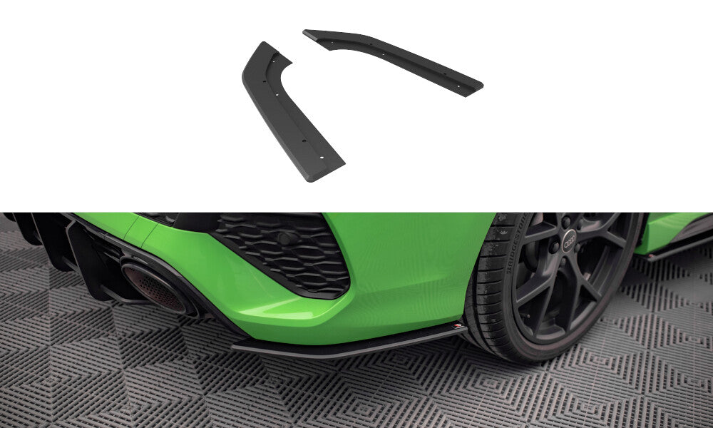 Street Pro Heck Ansatz Flaps Diffusor für Audi RS3 Limousine 8Y   Maxton Design