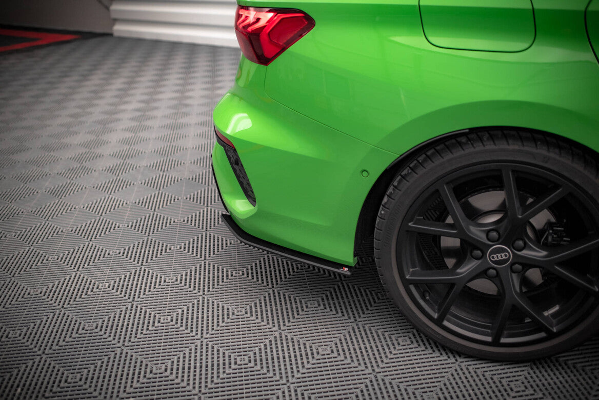 Street Pro Heck Ansatz Flaps Diffusor für Audi RS3 Limousine 8Y   Maxton Design