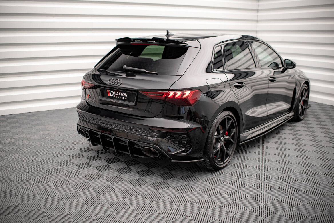 Street Pro Heck Ansatz Flaps Diffusor für Audi RS3 Sportback 8Y   Maxton Design