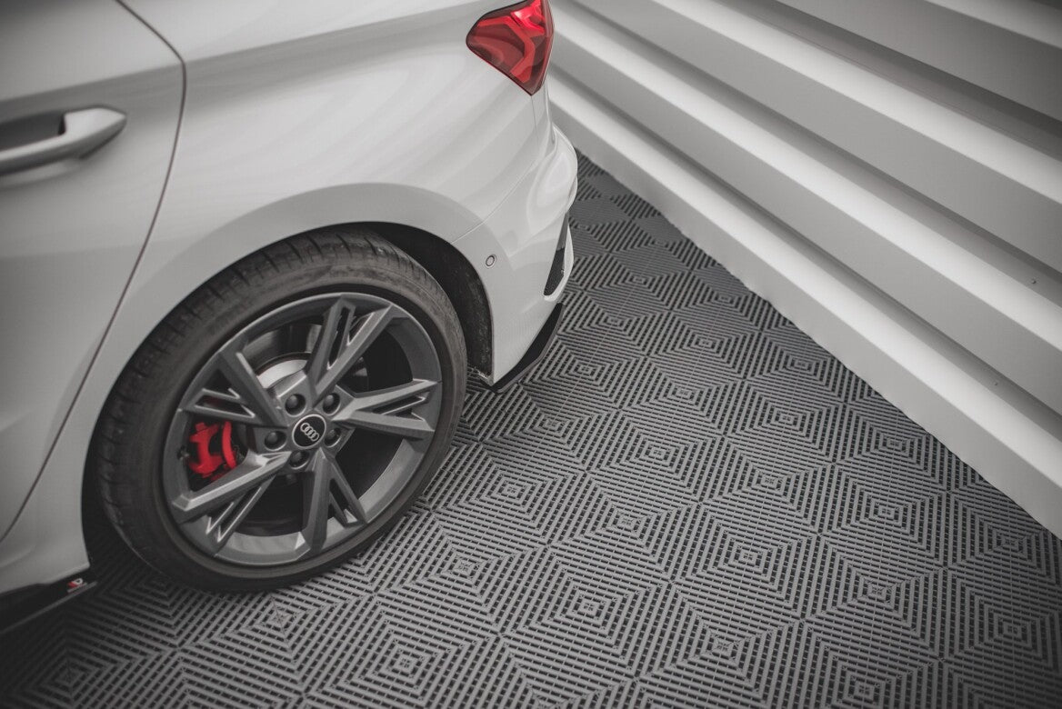 Street Pro Heck Ansatz Flaps Diffusor für Audi S3 8Y   Maxton Design