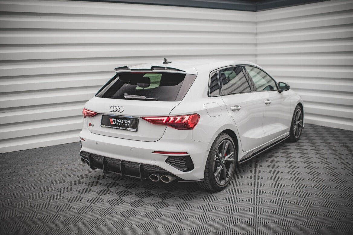Street Pro Heck Ansatz Flaps Diffusor für Audi S3 8Y   Maxton Design