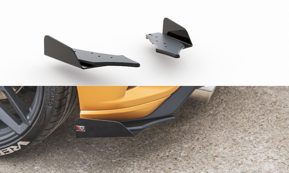 Street Pro Heck Ansatz Flaps Diffusor für Ford Focus ST Mk4   Maxton Design