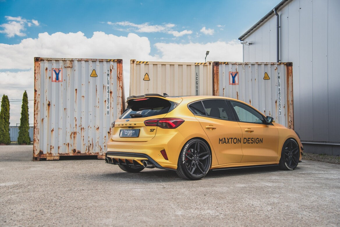 Street Pro Heck Ansatz Flaps Diffusor für Ford Focus ST Mk4   Maxton Design