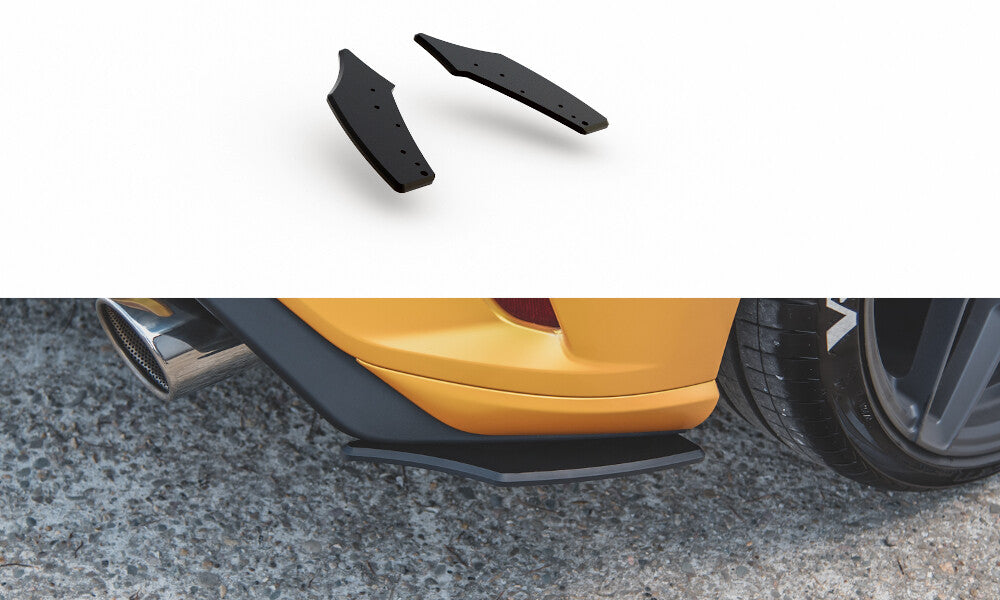 Street Pro Heck Ansatz Flaps Diffusor für Ford Focus ST Mk4   Maxton Design